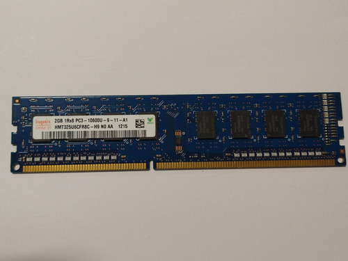Memoria Ram Pc3 Ddr3 Hynix 10600u 1rx8 2gb (Usado)