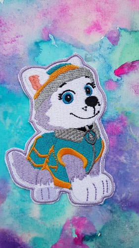 Paw Patrol Everest - Parche Bordado -