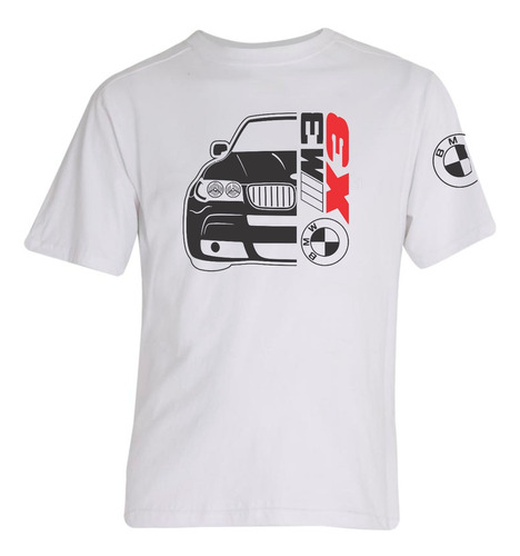 Remera Fierrera Bmw Motorsport M3 X3 Blanca