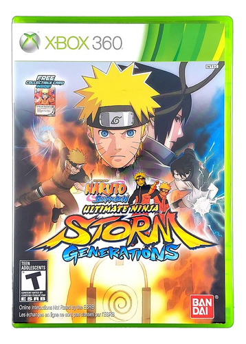 Naruto Shippuden Ultimate Ninja Storm Generations Xbox 360