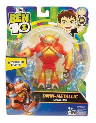 Ben 10 - Figura Articulada - Omni Metallic - Overflow