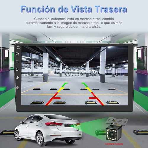 Radio De Coche Android 10 Con Pantalla Táctil De 10,1 , 2+32