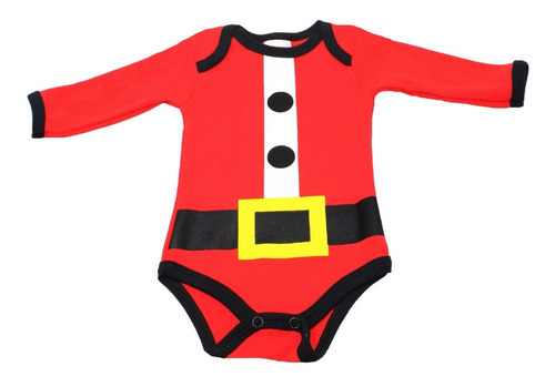 Imagen 2 de 9 de Pañalero Santa Claus Navidad Ropa De Bebé Disfraz Gorrito