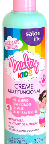 Salon Line Multy Kids Crema Multifuncional Pelo X 300ml