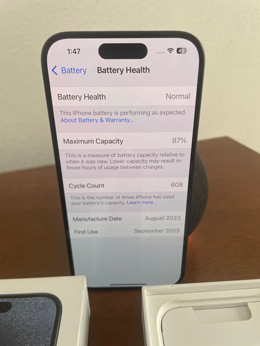 Apple Iphone 15 Pro (256 Gb) - Titanio Azul Azul