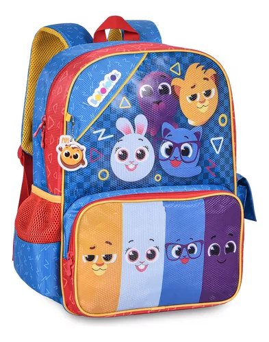 Kit Mochila Escolar Infantil Roblox 8 a 15 anos