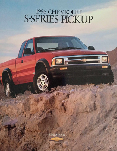 Catálogo Chevrolet S10 1996 Versión Usa.