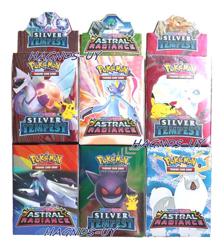 Pack Cartas Pokémon Tcg Sword & Shield Set De 100 Cartas