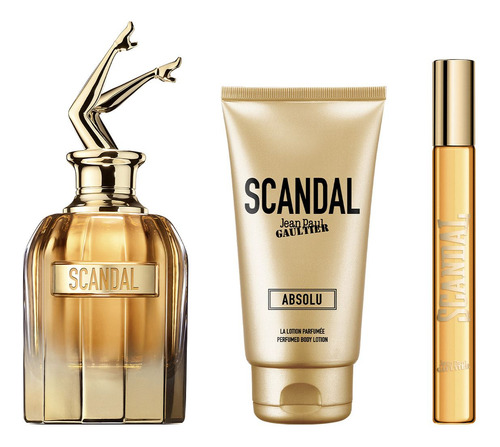 Set Jean Paul Gaultier Scandal Absolu 80ml Edp Dama