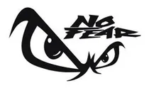 Comprar Calcomanía Vinilo No Fear Ploteo Tuning Marca Sticker 15 Cm
