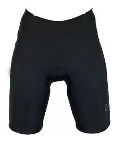 Imagem 2 de 5 de Bermuda Ciclista Masculina Cabani Acolchoada - Preto