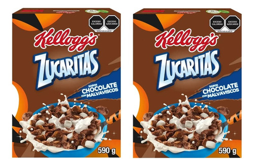 Cereal Zucaritas Kellogg's Chocolate Malvaviscos 590g (2 Uni