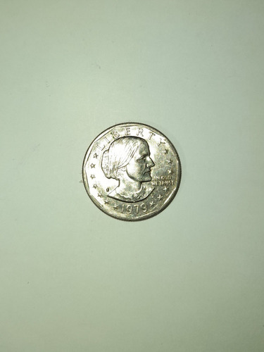 Imagen 1 de 2 de Moneda De 1 Dólar  Error De Cuño Anthony Revestido 