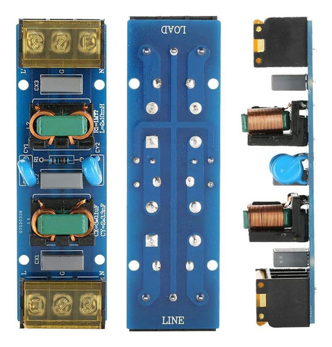 Módulo De Filtro Power Emi 25a Wave Fi De Dos Etapas De Alta