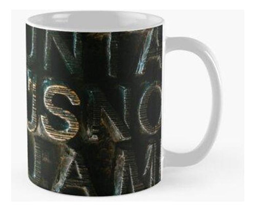 Taza Escritura Jesús Gaudí Sagrada Calidad Premium