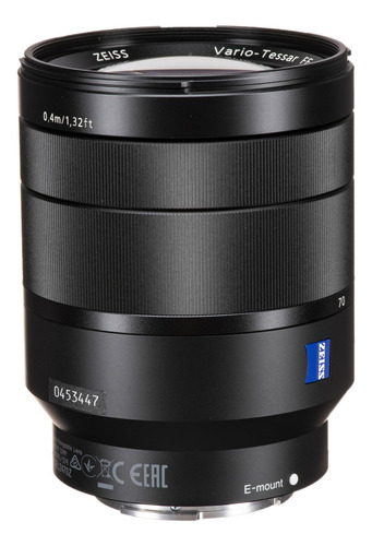 Lente Sony Vario-tessar T* Fe 24-70 Mm F4 Za Oss (sel2470z)