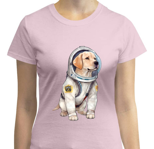 Playera Labrador Retriever Astronauta - Espacio - Dog Lover