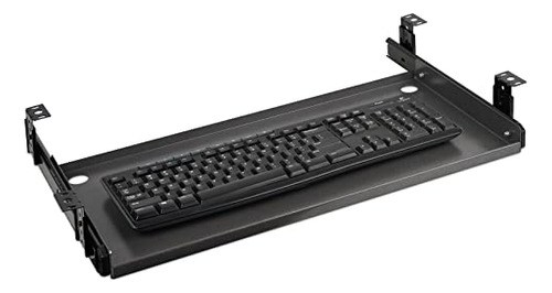 Bandeja Teclado Ergonómica, Extraíble, 21.6 X 10.2in, Para