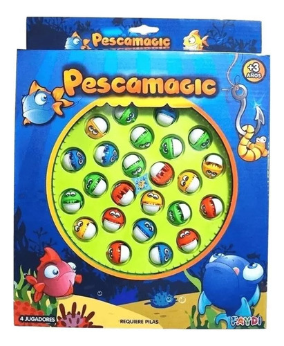 Pescamagic Grande 24  Peces 5 Cañas 