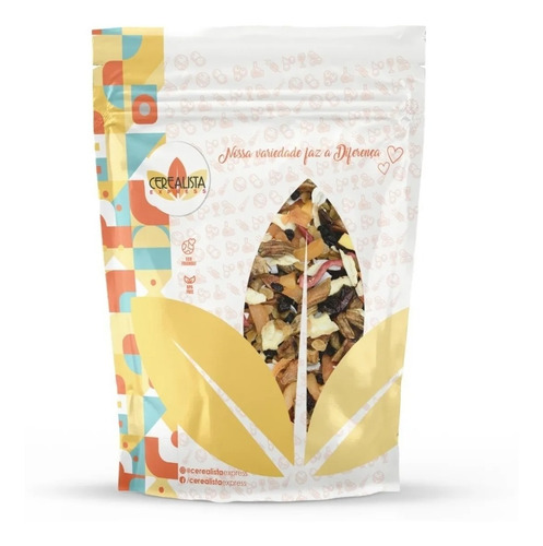 Mix De Frutas Desidratada Sem Açúcar 5kg - Atacado + Fg