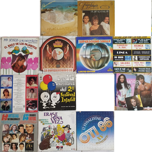  Discos De Vinilo Pop-musi Covocales-precio X Todos 