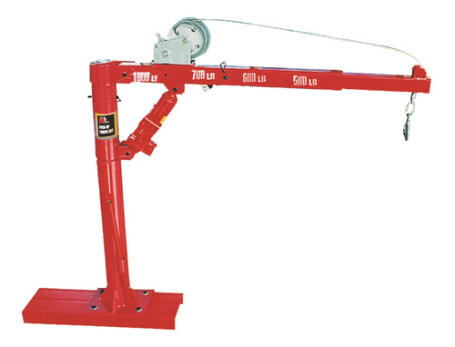 Pluma Grua Guinche De 500 Kilos Altua Maxima 1800mm