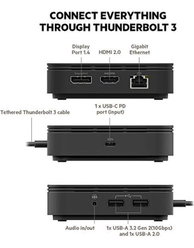 Belkin Thunderbolt 3 Dock Core Con Cable Thunderbolt 3 - Hub