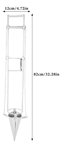 Flower Planter Tool Stainless Steel Single Spring Gardening
