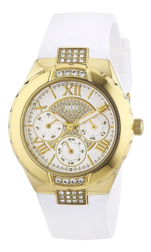 Reloj Guess Para Mujer W0327l1 Caja En Tono Dorado Con