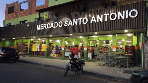 Letras Caixa Em Aço Inox 3d Letras Fachada Placa Para Loja