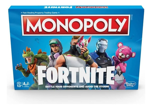 Monopoly Fortnite Juego De Mesa Familiar Edicion Ingles