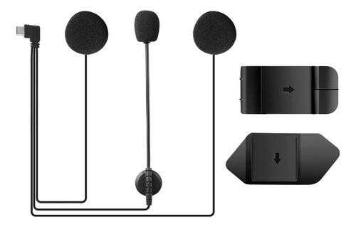 Audífonos, Micrófono Y Bases Intercomunicador Ejeas Tipo C
