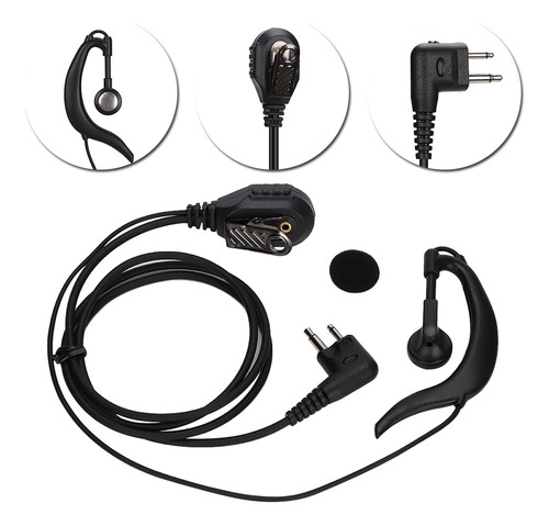 K Type Walkie Talkie Auricular K Tipo Auricular Profesional