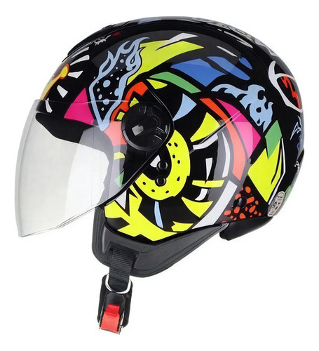 Capacete Peels Freeway King Preto Tamanho 60