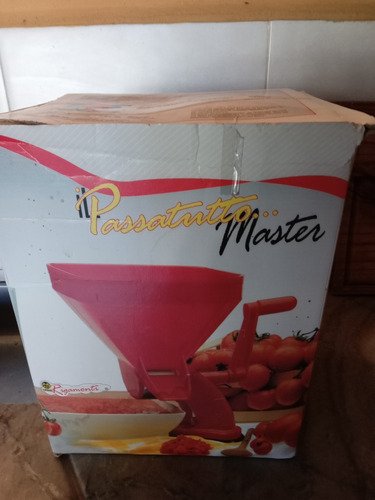 Trituradora De Tomates Rigamonti Manual , Sin Uso 3200 Pesos