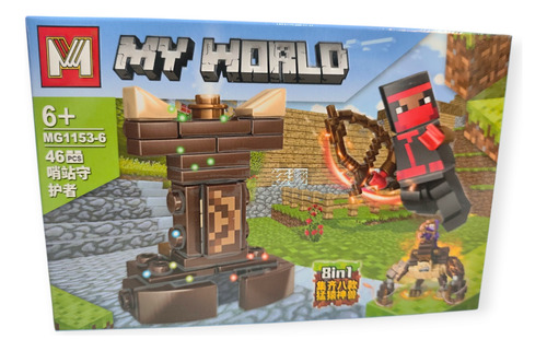 Bloques Para Armar Minecraf My World Setx8 351 Minecraft