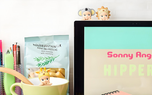 / 1 Peça Pingente Consonny Anjo Hipper Animais Fruta Boneca