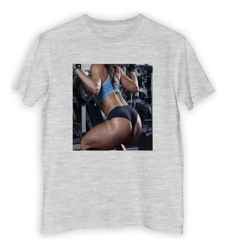 Remera Niño Gimnasio Femenino Gluteos Firme Training