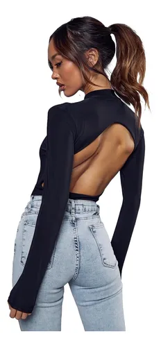 Poleras espalda abierta sale