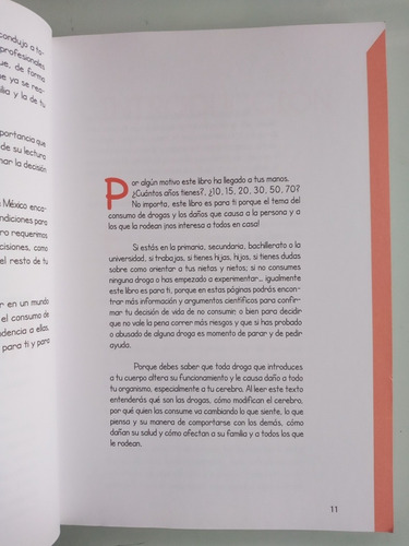 Libro: Decidiendo Juntos Frente A Las Drogas. Cdmx. (Usado)