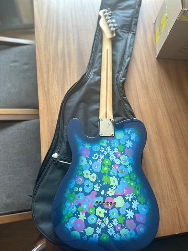 Telecaster Flower Semihollow Diestro Agua Maple (Usado)