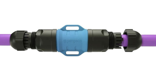Imagen 2 de 7 de Pack X2 Conector Empalme Estanco Pampaco Directo Rapido 24a