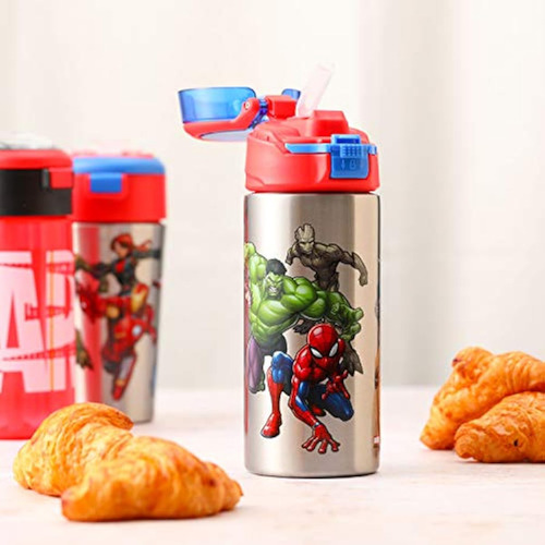 Zak Designs Marvel Comics - Botella De Agua