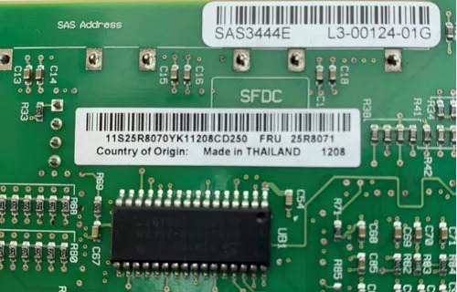Controladora Ibm Fru 25r8071 Sas3444e 4 Ptos Lsi Logic