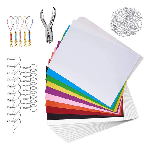 Folhas Termorretráteis Diy Artesanato Com Acessórios