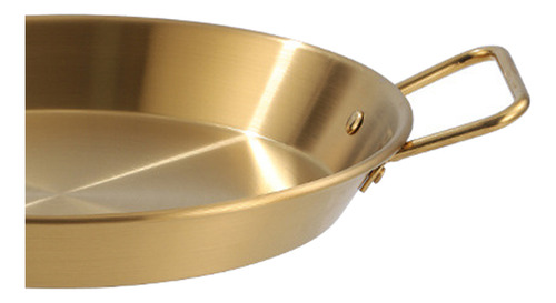 Sartén Para Paella De Acero Inoxidable Con Doble Asa, Versát