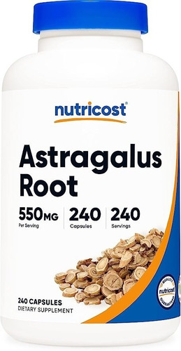 Astrágalo Astragalus 240 Cápsulas Nutricost