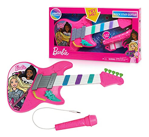 Guitarra Electrónica Interactiva Barbie Just Play