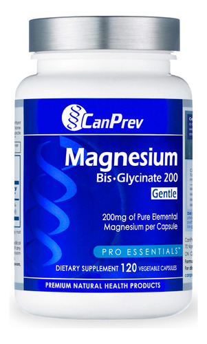 Canprev Capsulas De Bisglicinato De Magnesio (200 Mg) - Supl