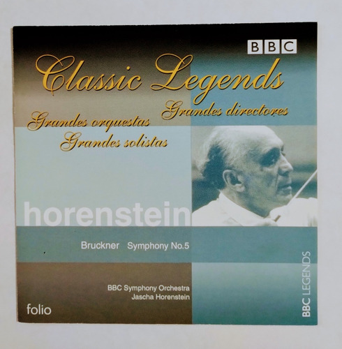 Música Clásica Cd Nuevo Horenstein Symphony No.5 Bruckner